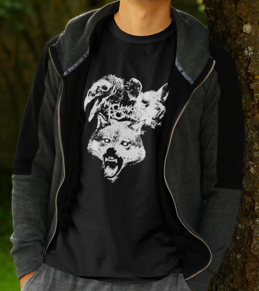 Washington DC 08.18.2026 My Chemical Romance Wolf And Birds T-Shirt