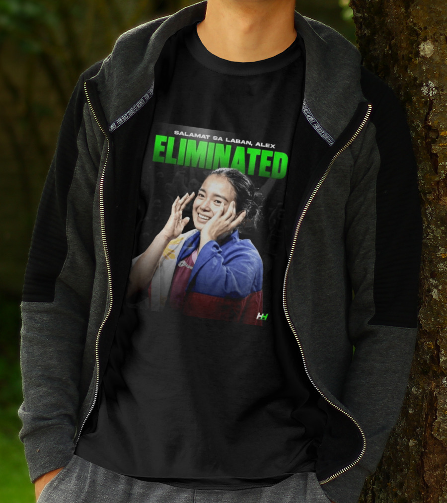Salamat Sa Laban Alex Eala Eliminated T-Shirt