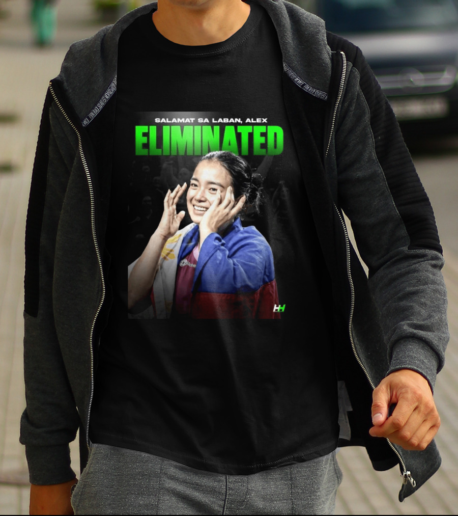 Salamat Sa Laban Alex Eala Eliminated T-Shirt