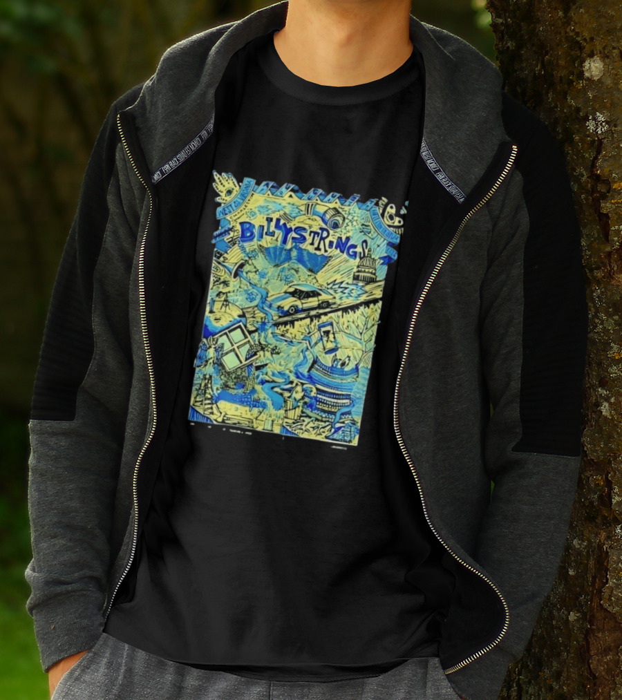 Billy Strings Charleston Coliseum 2023 West Virginia Concert Doodle T-Shirt