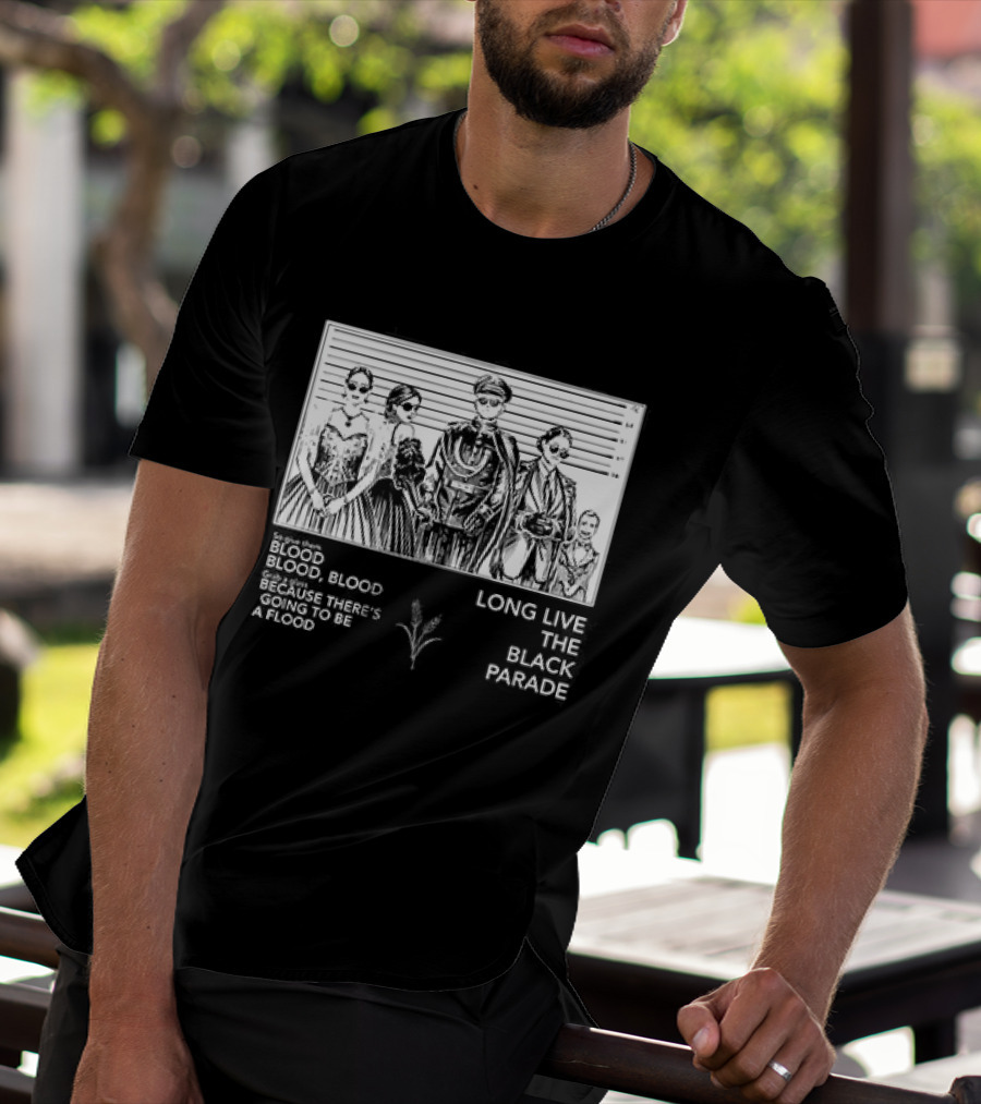 Black Parade Give Them Blood Long Live The Black Parade T-Shirt