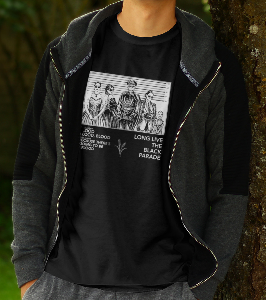 Black Parade Give Them Blood Long Live The Black Parade T-Shirt