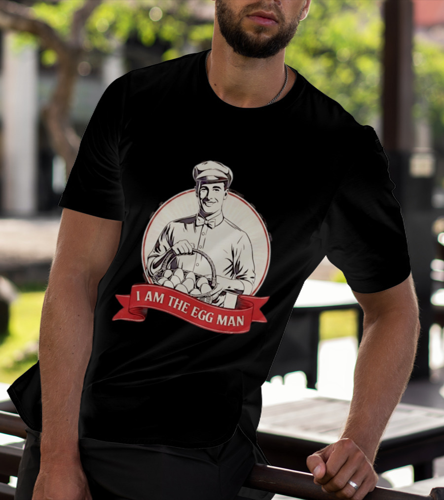 I Am The Egg Man Vintage Style Lyrics Reference T-Shirt