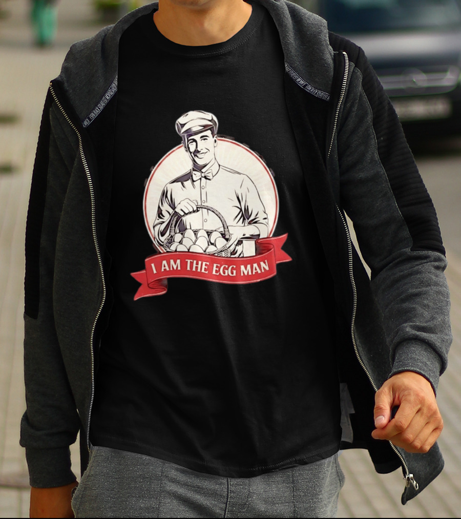 I Am The Egg Man Vintage Style Lyrics Reference T-Shirt