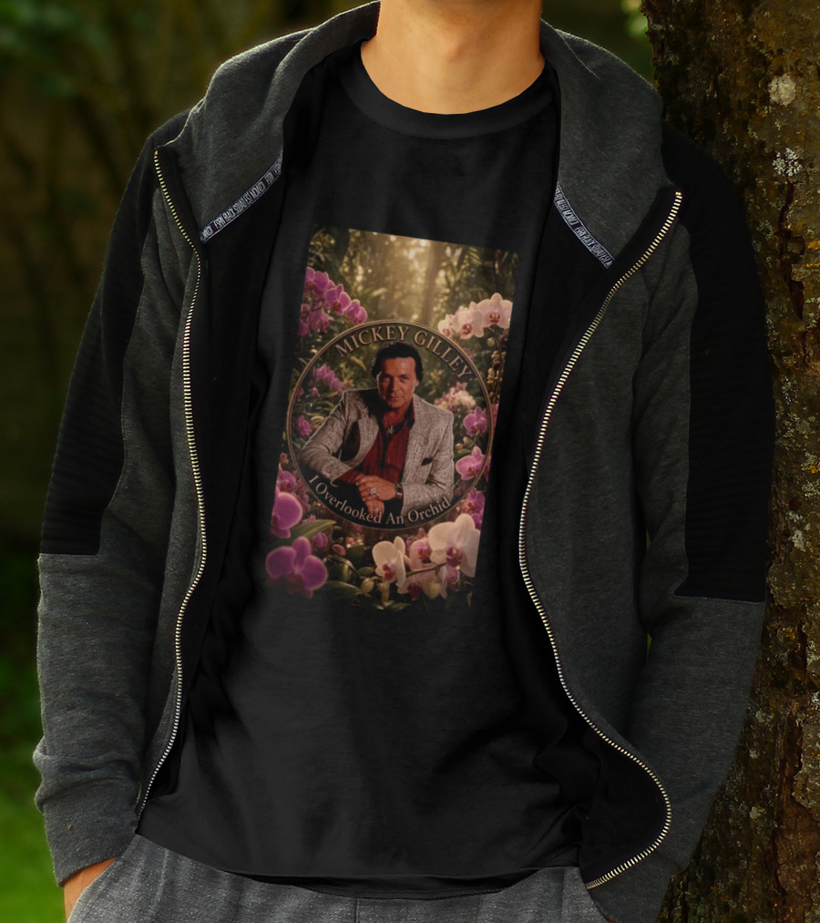 Mickey Gilley I Overlooked An Orchid Classic Country Music Legend T-Shirt