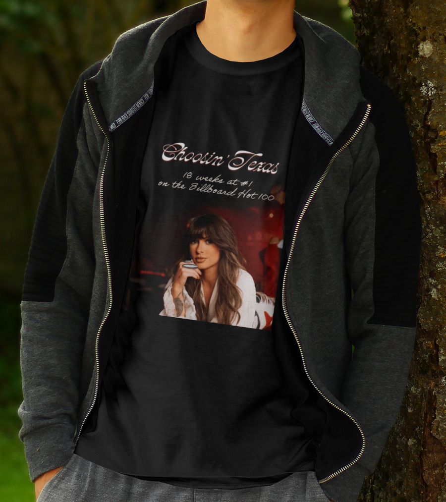 Choosin' Texas 18 Weeks At #1 On The Billboard Hot 100 T-Shirt