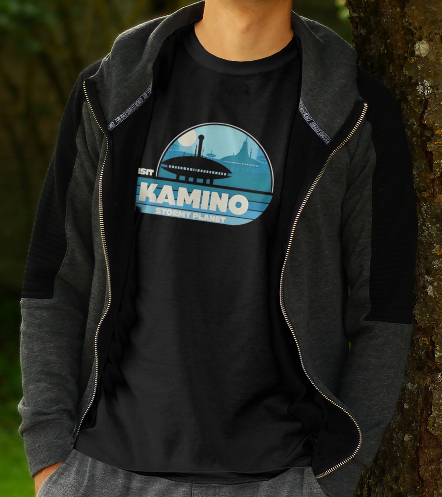 Visit Kamino Stormy Planet Star Wars Sci Fi T-Shirt