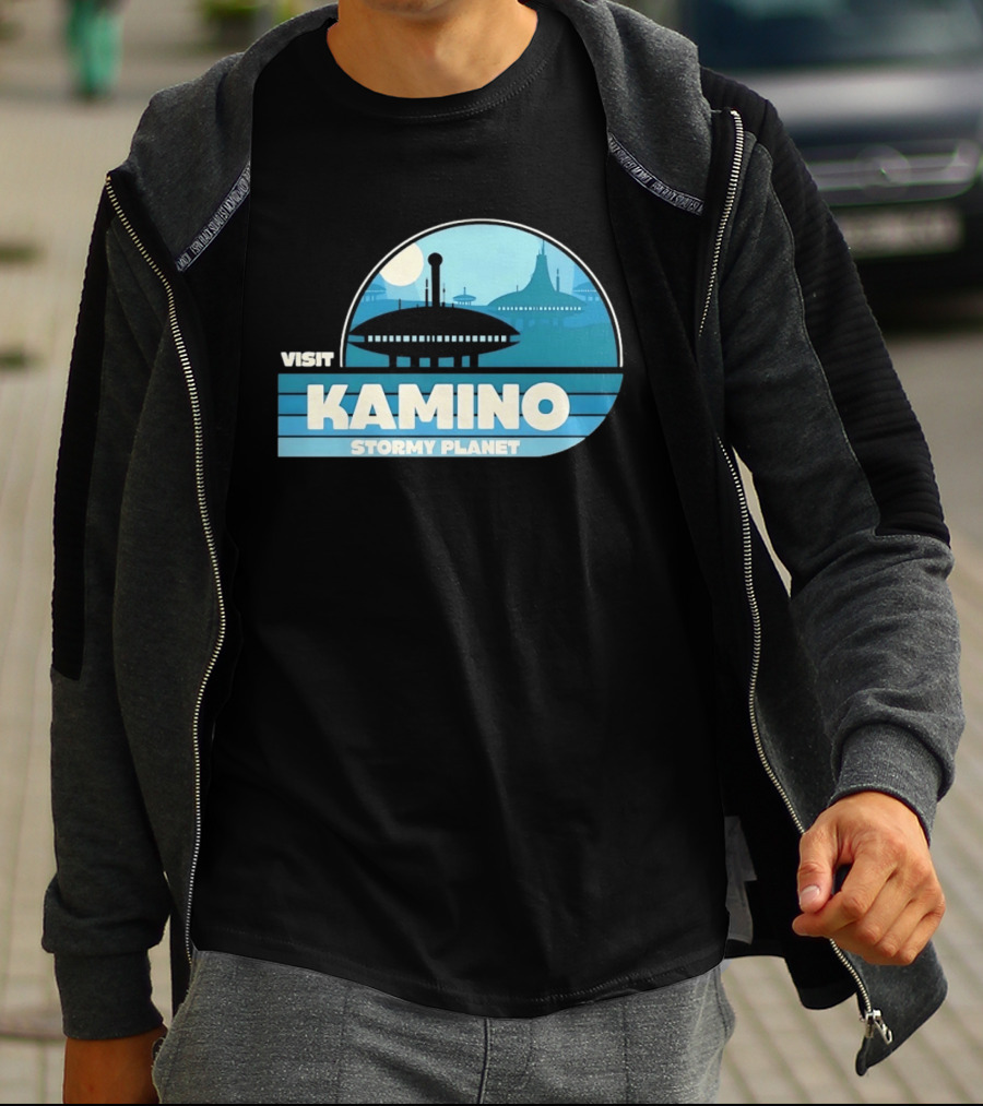 Visit Kamino Stormy Planet Star Wars Sci Fi T-Shirt