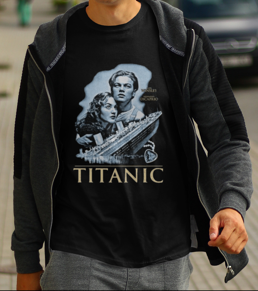 Titanic Kate Winslet Leonardo DiCaprio From The Void Store T-Shirt