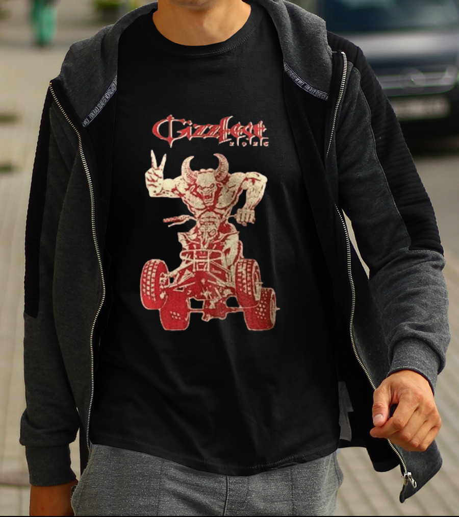 Gizzless Howling Horde Of Demons Quad Rider Demon T-Shirt