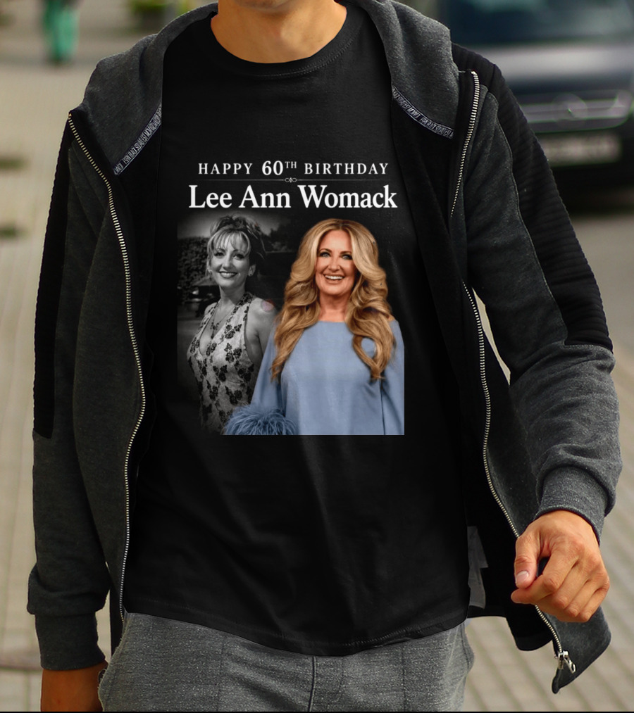 Happy 60th Birthday Lee Ann Womack Celebration T-Shirt