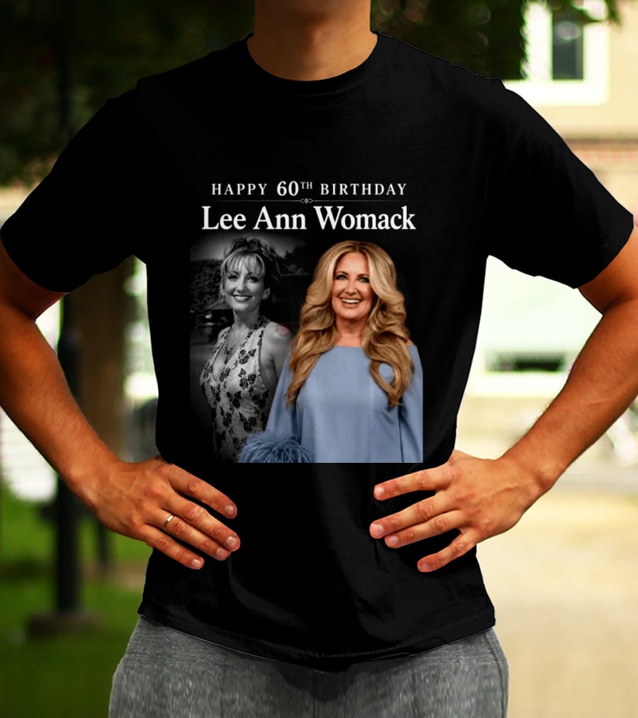Happy 60th Birthday Lee Ann Womack Celebration T-Shirt