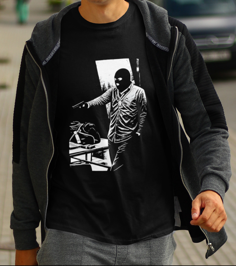Notorious BIG Biggie Smalls Ski Mask Heist T-Shirt