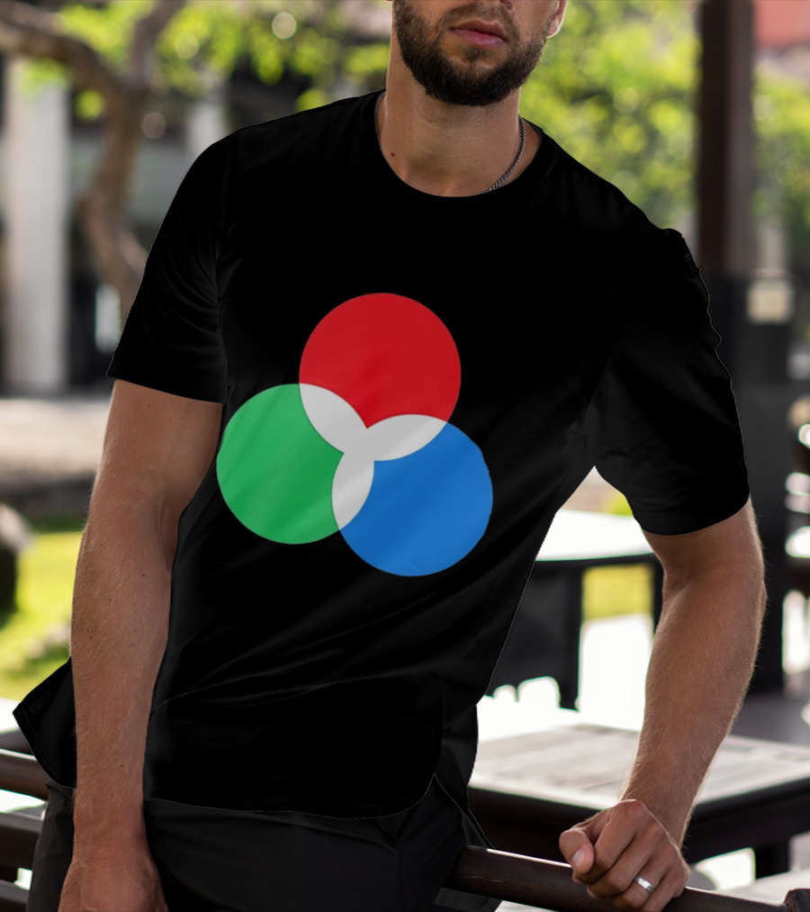 RGB Color Model Venn Diagram Red Green Blue T-Shirt