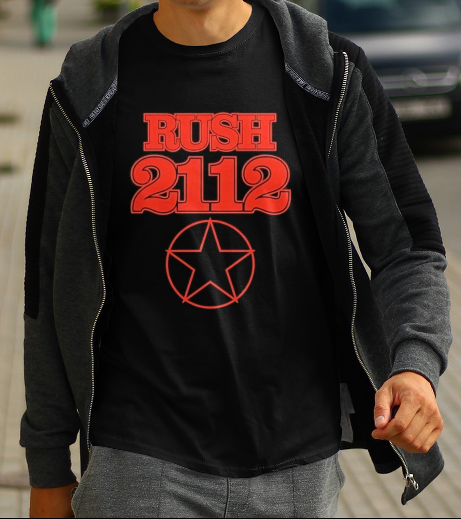 Rush 2112 Starman Iconic Progressive Rock T-Shirt