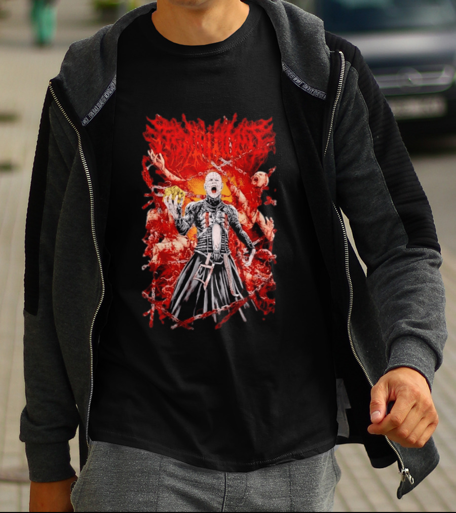 Terminalist Hellraiser Pinhead Horror Death Metal T-Shirt