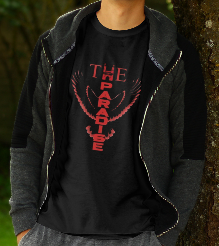 Paradise Eagle Wings In Vibrant Red Elegance T-Shirt
