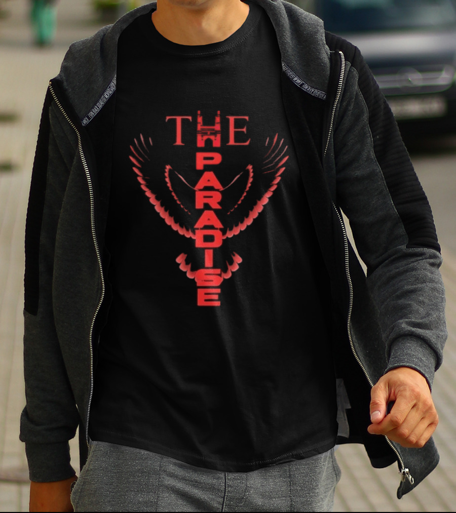 Paradise Eagle Wings In Vibrant Red Elegance T-Shirt
