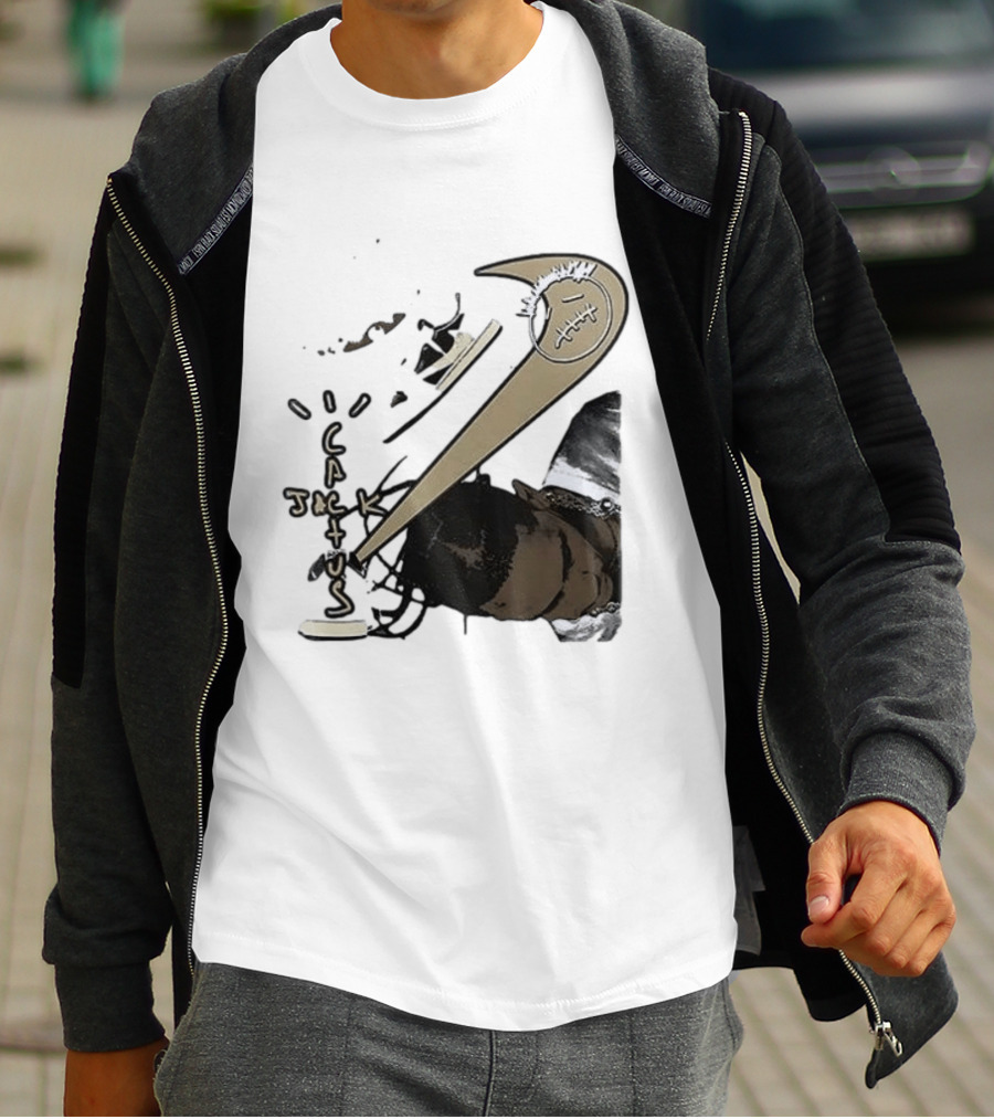 T Scott Utopia Cactus Jack Collaboration T-Shirt