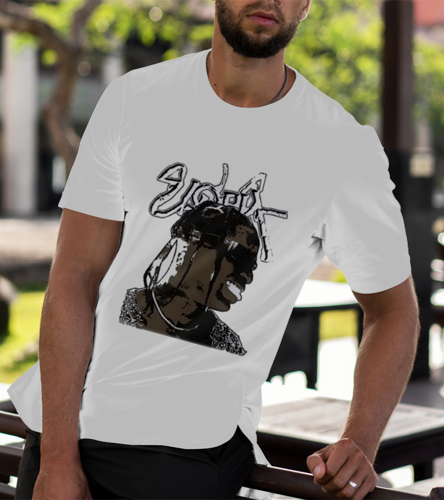 T Scott Utopia Cactus Jack Smiling T-Shirt
