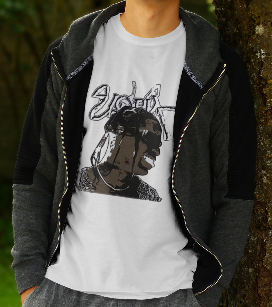 T Scott Utopia Cactus Jack Smiling T-Shirt