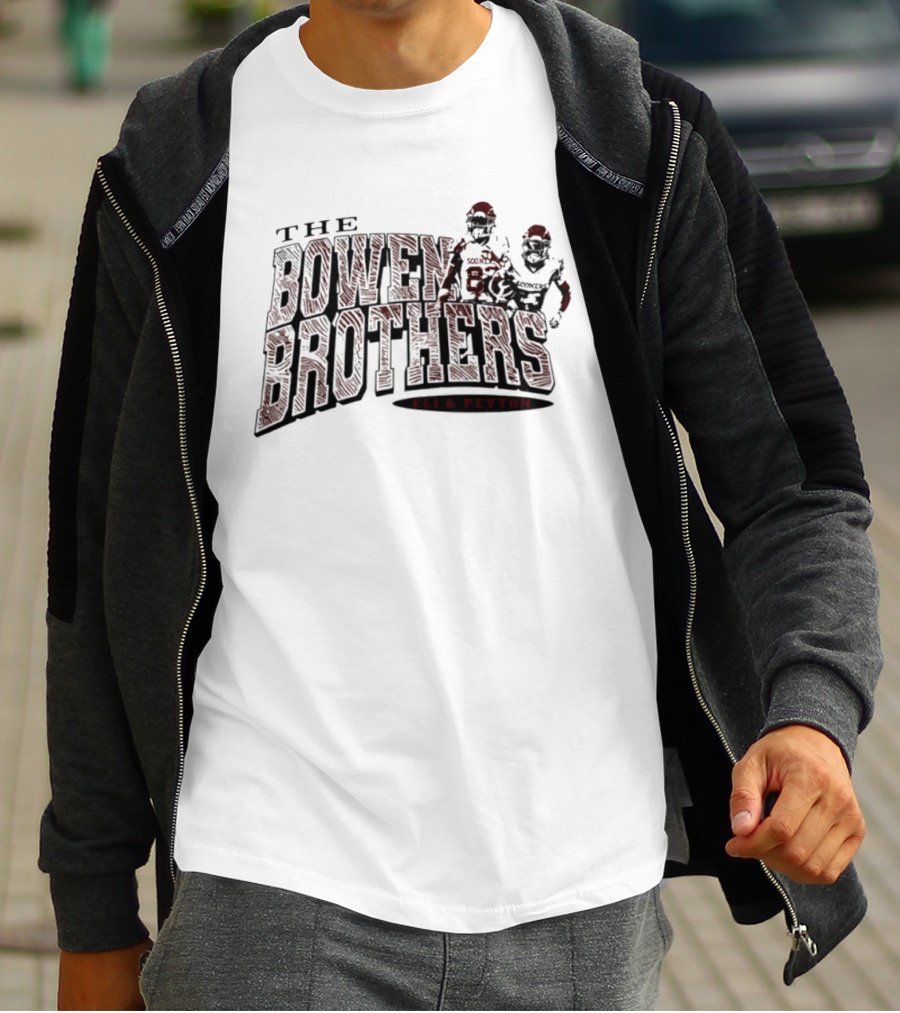 The Bowen Brothers Eli & Peyton Oklahoma Sooners Football Players T-Shirt