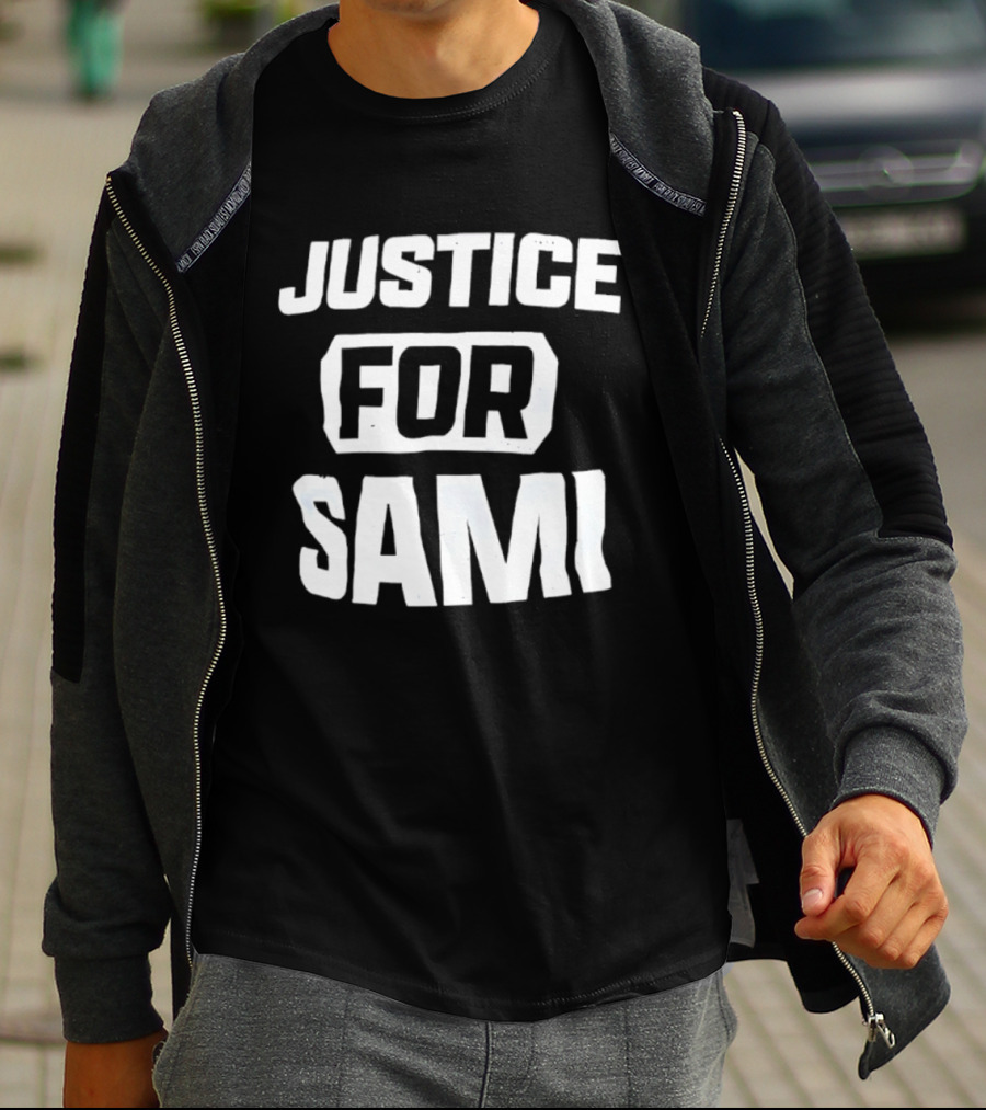 Justice For Sami Advocacy Support Awareness Movement T-Shirt