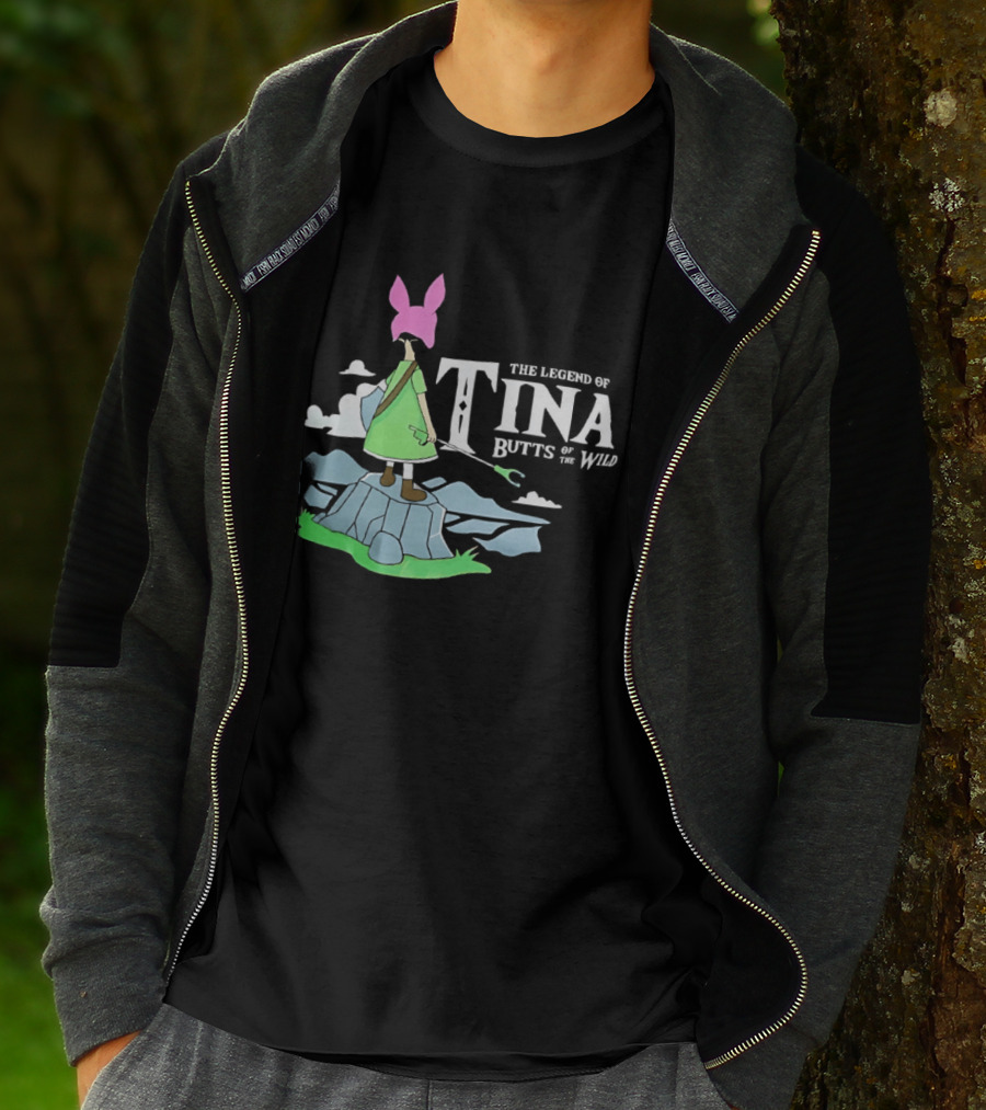 The Legend Of Tina Butts Of The Wild Adventure T-Shirt