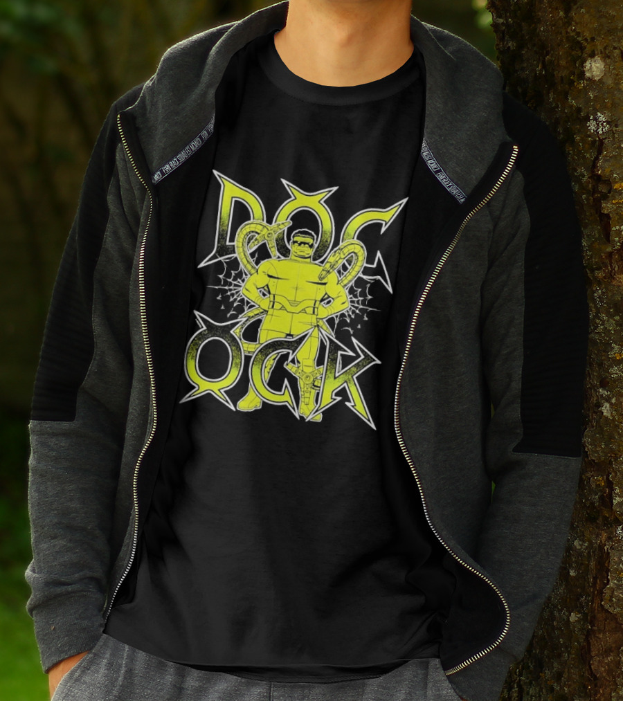 Doc Ock Marvel Doctor Octopus Iconic Character With Tentacles And Webs T-Shirt
