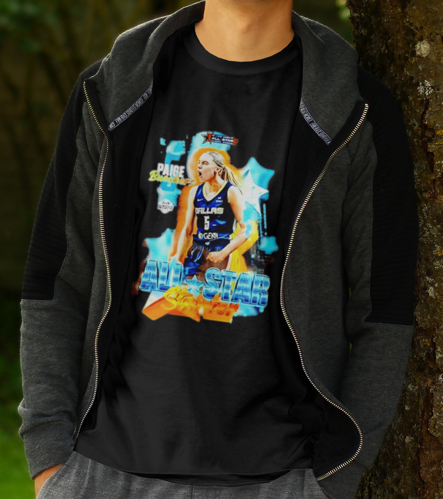 Paige Bueckers Dallas Wings All Star Starter 2025 WNBPA T-Shirt