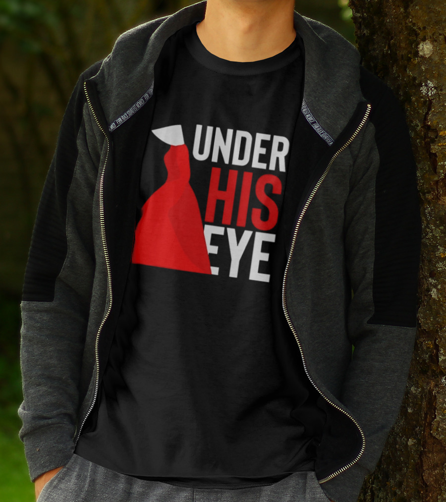 Under His Eye Red Cloak And White Bonnet T-Shirt