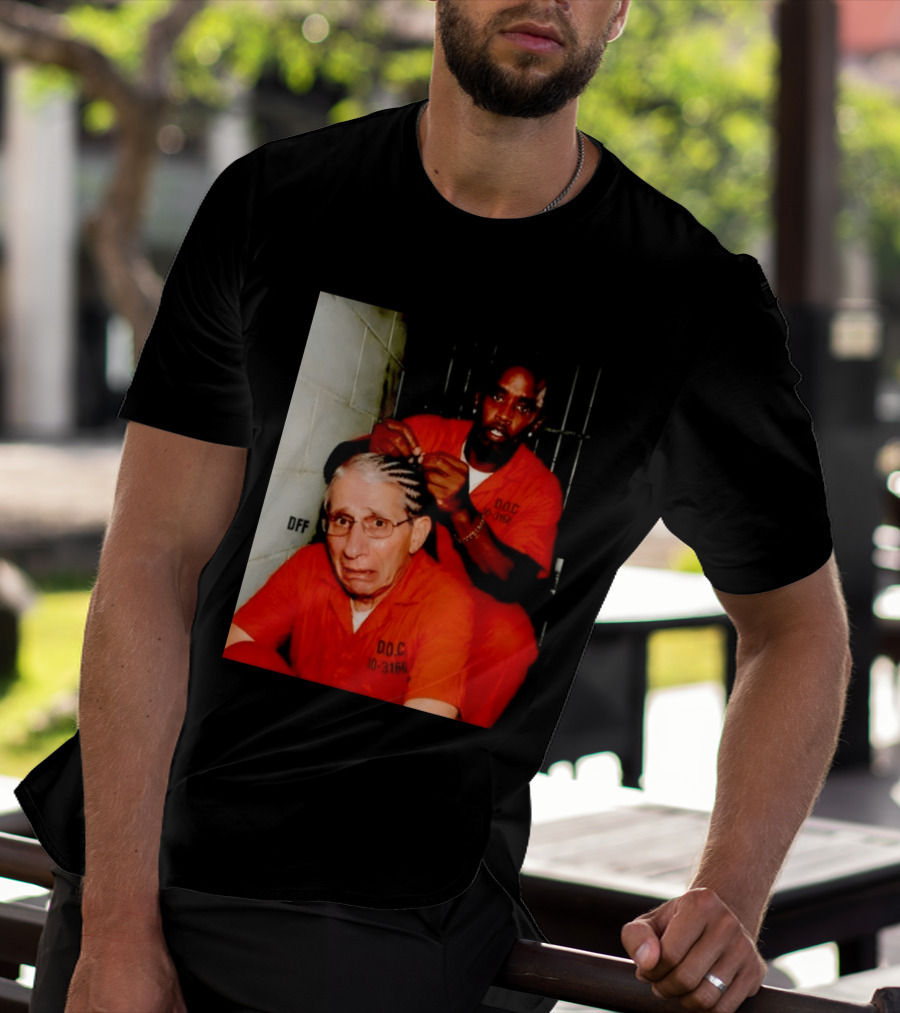 Sean Diddy Combs Braiding Anthony Fauci Hair D.O.C Meme T-Shirt
