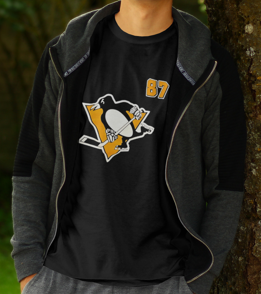 Sidney Crosby 87 Pittsburgh Penguins NHL Player T-Shirt