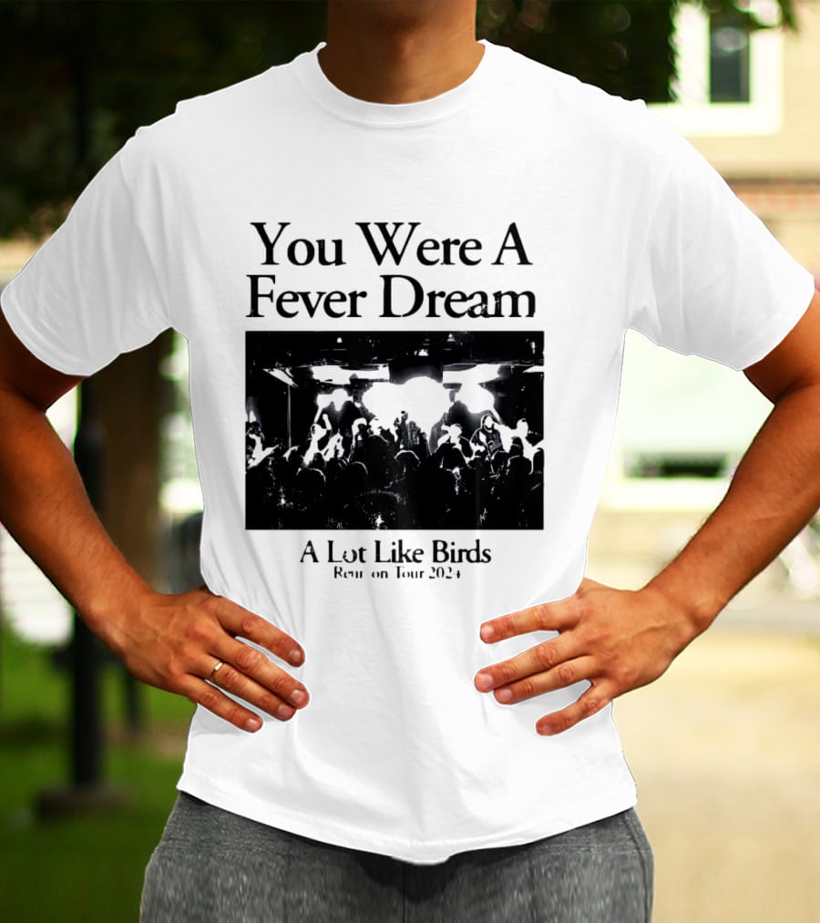 A Lot Like Birds Tour 2024 You Were A Fever Dream Reunion T-Shirt