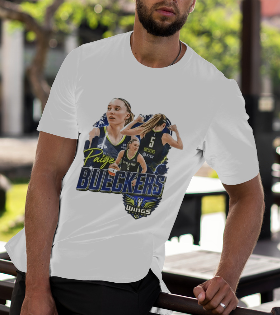 Paige Bueckers Dallas Wings 5 WNBA Basketball Wings Orders T-Shirt