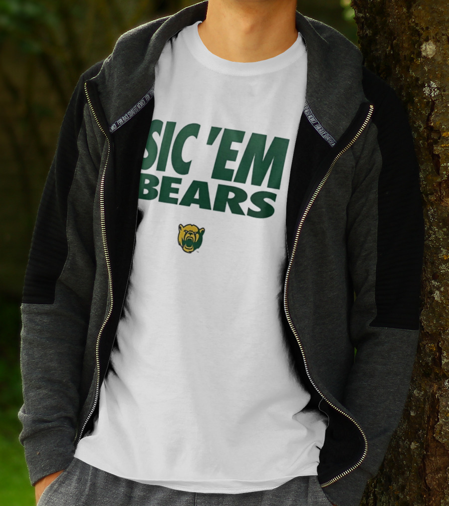 Sic 'Em Bears Baylor University Sports Team T-Shirt