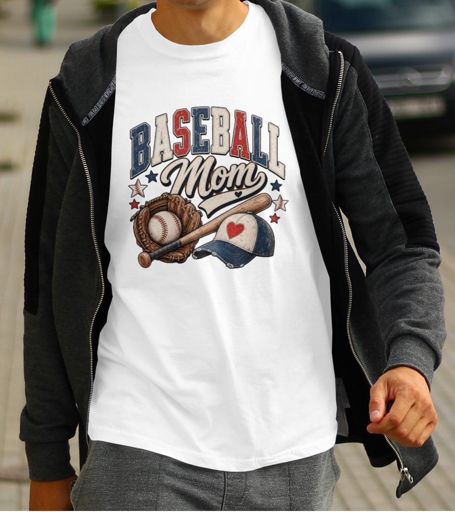 Baseball Mom Season Sports T-Shirt