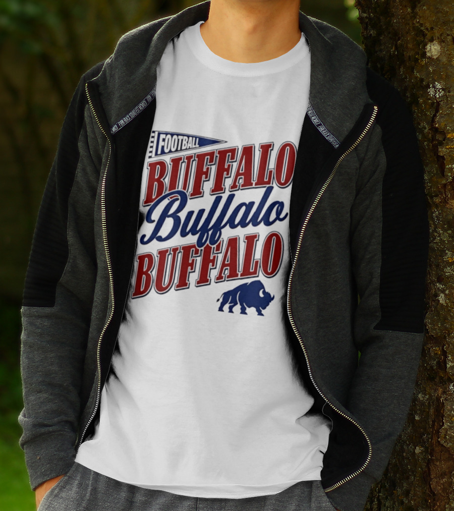 Buffalo Buffalo Buffalo Football T-Shirt