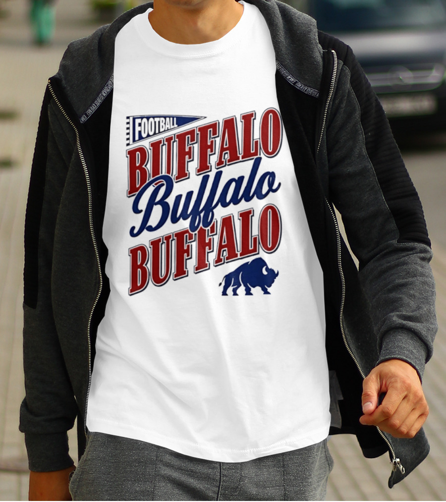 Buffalo Buffalo Buffalo Football T-Shirt