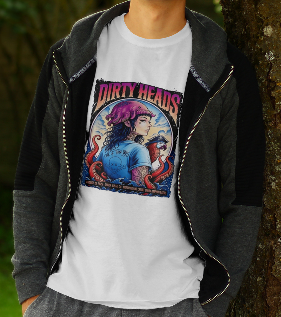 Dirty Heads One Of Those Days Tour 2026 Chula Vista Concert T-Shirt