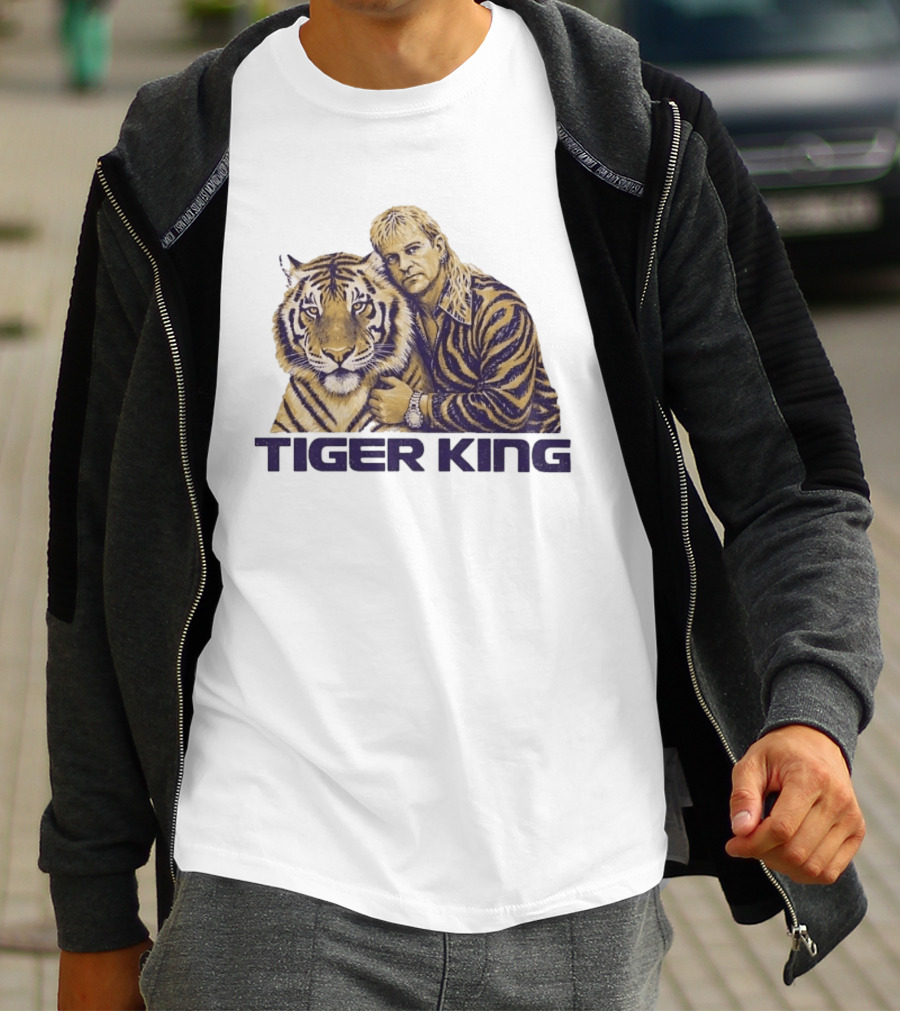 Joe Exotic Tiger King Netflix Big Cat Carole Baskin T-Shirt