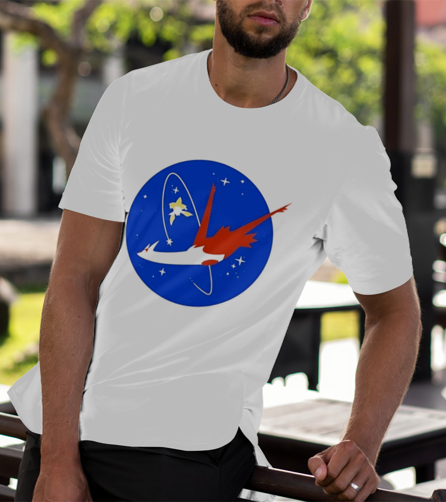 Latios And Latias Space Mission Pokemon T-Shirt