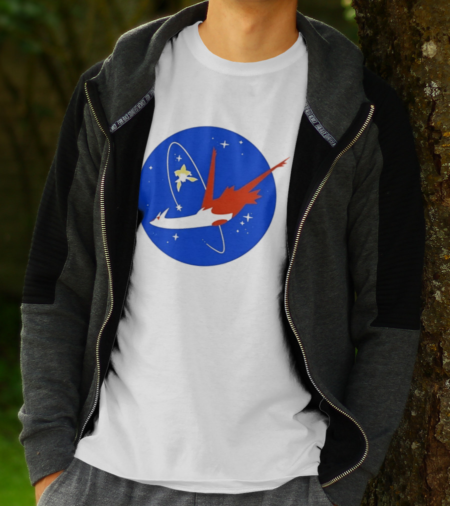 Latios And Latias Space Mission Pokemon T-Shirt