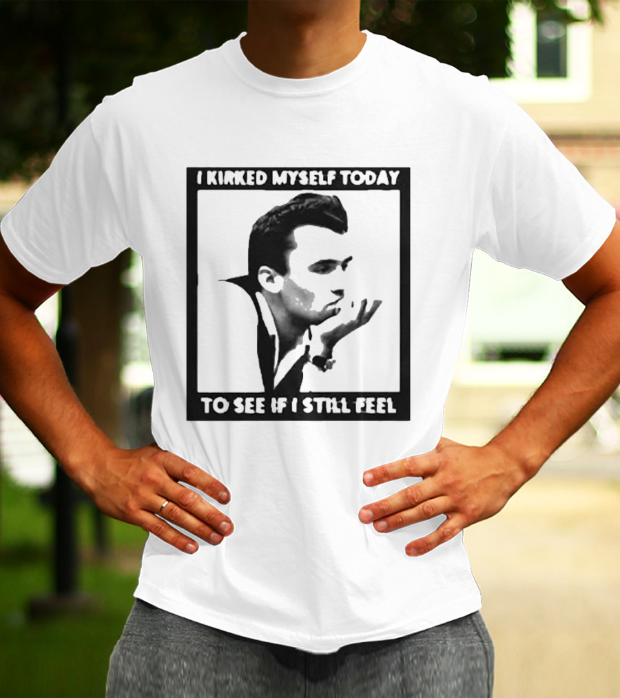 I Kirked Myself Today To See If I Still Feel Silhouette With Hand Gesture T-Shirt