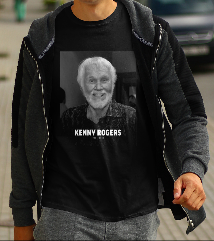 Kenny Rogers 1938 2020 Remembering His Legacy T-Shirt