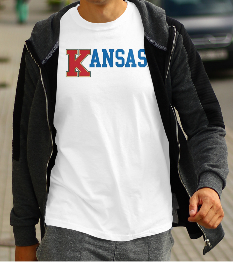 Kansas Jayhawks NCAA College Basketball KANSAS T-Shirt