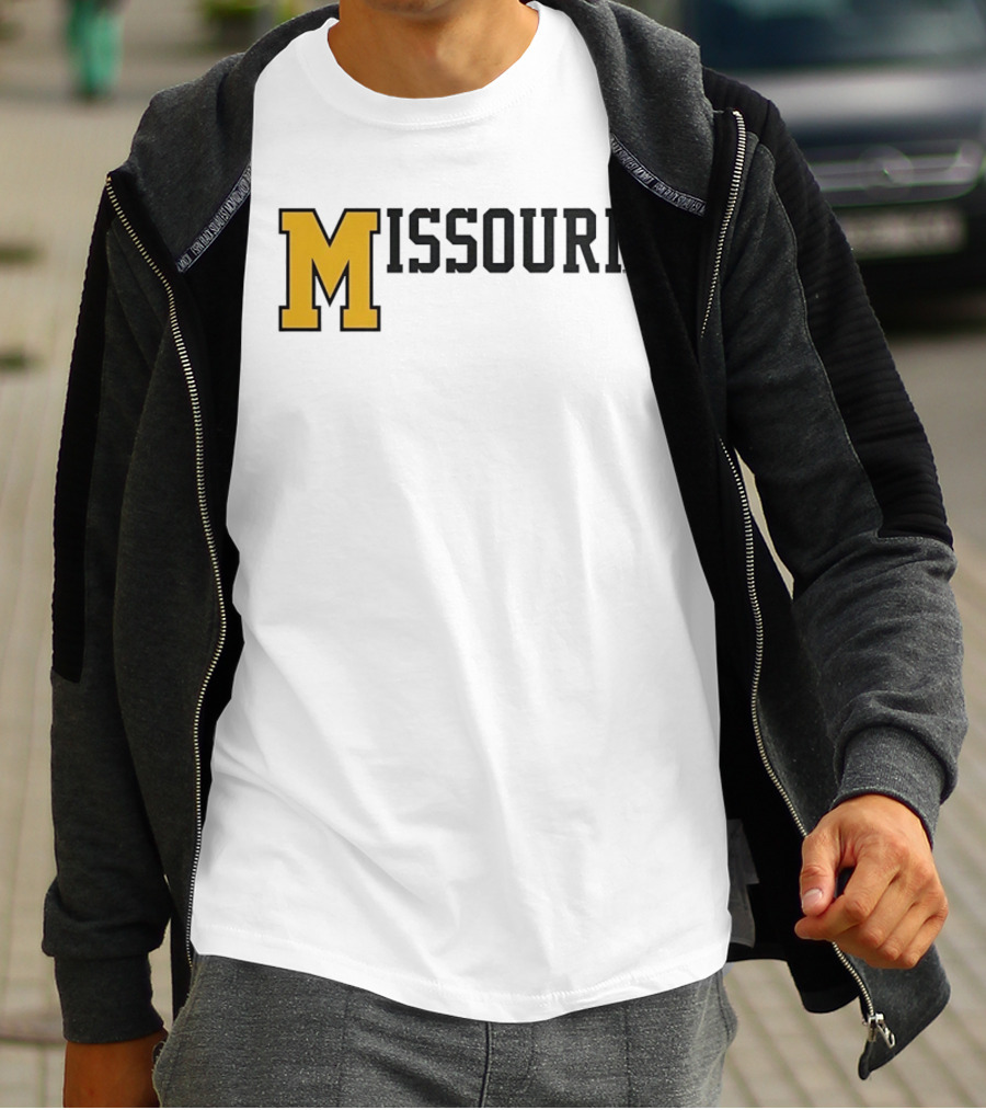 Missouri Tigers Mizzou NCAA College Sports M T-Shirt