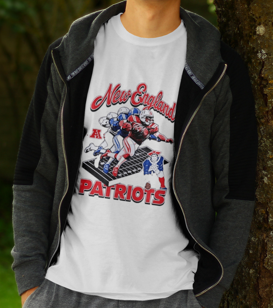 New England Patriots Football Player Action AFC T-Shirt