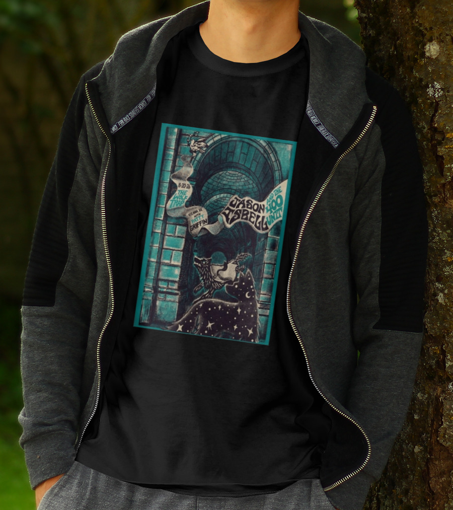 Jason Isbell And The 400 Unit The Wolf Trap Vienna VA Aug 20 2026 Featuring Patty Griffin T-Shirt