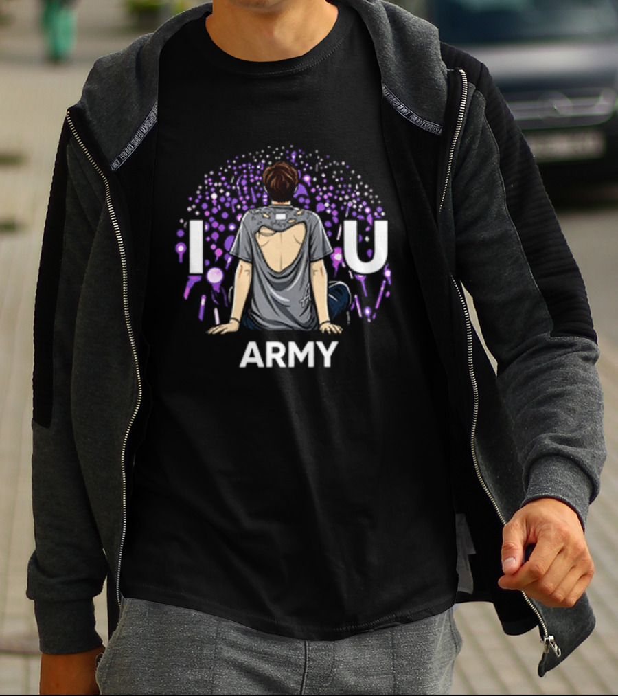 Joonie I Love You ARMY Concert Lights Fan T-Shirt